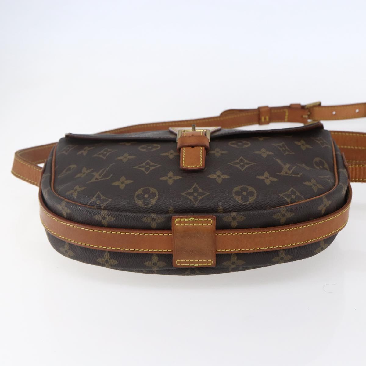 LOUIS VUITTON Monogram Jeune Fille GM Shoulder Bag M51225 LV Auth BA7870