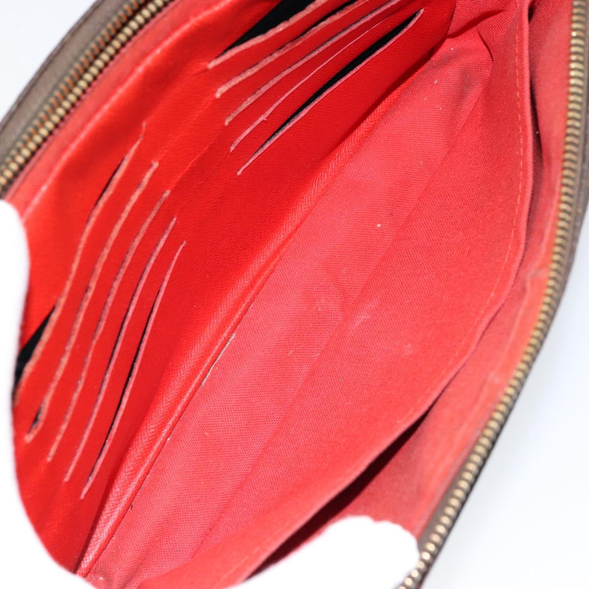 LOUIS VUITTON Monogram China Run Clutch Bag M41432 LV Auth BA7875