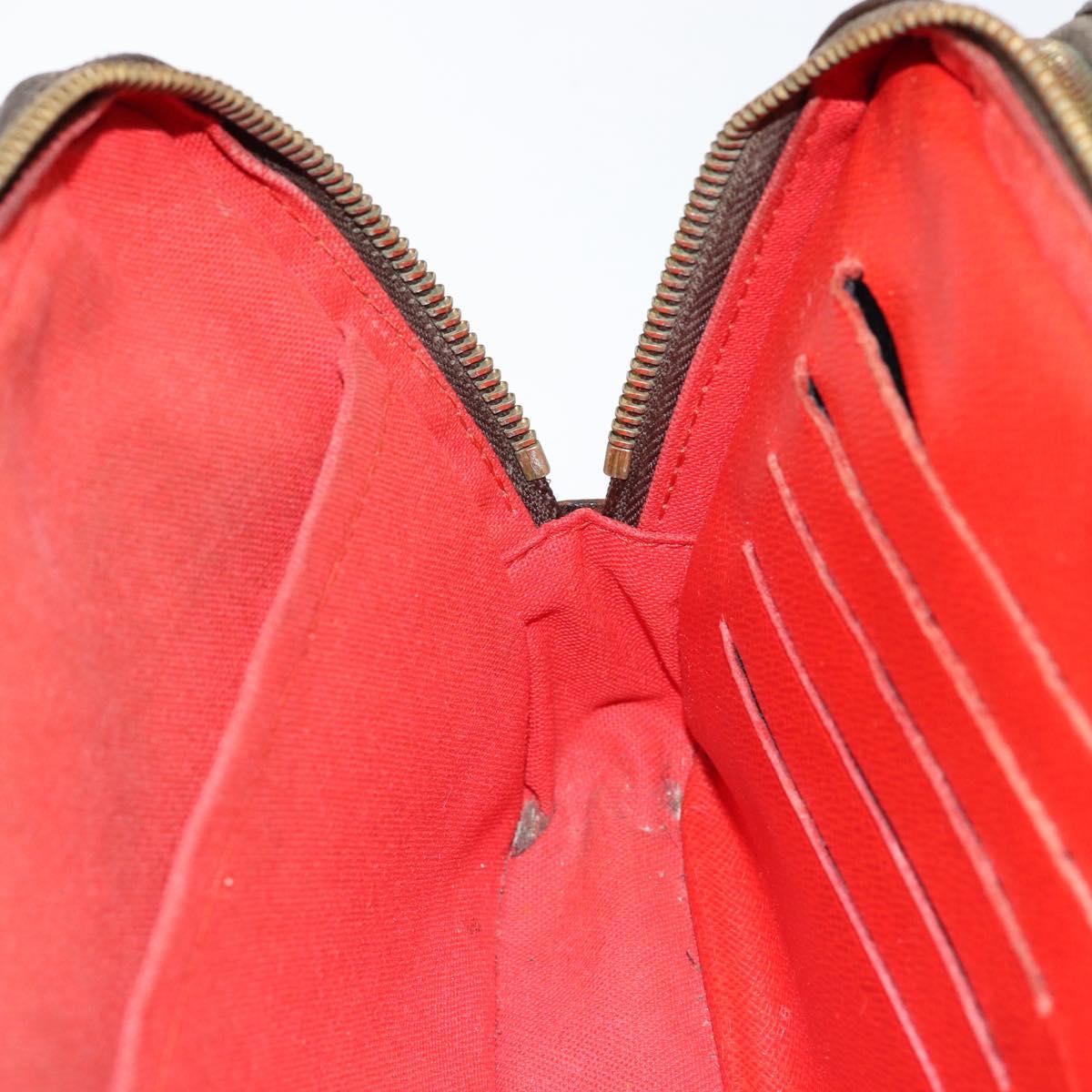 LOUIS VUITTON Monogram China Run Clutch Bag M41432 LV Auth BA7875