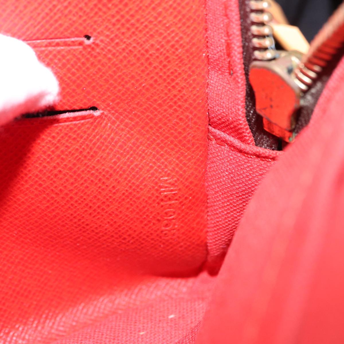 LOUIS VUITTON Monogram China Run Clutch Bag M41432 LV Auth BA7875