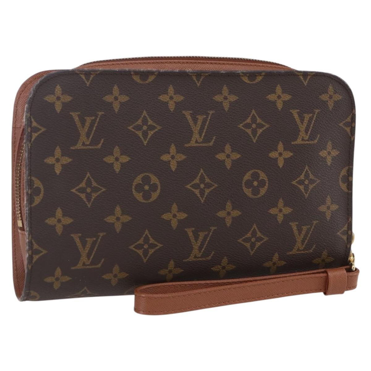 LOUIS VUITTON Monogram Orsay Clutch Bag M51790 LV Auth BA7877