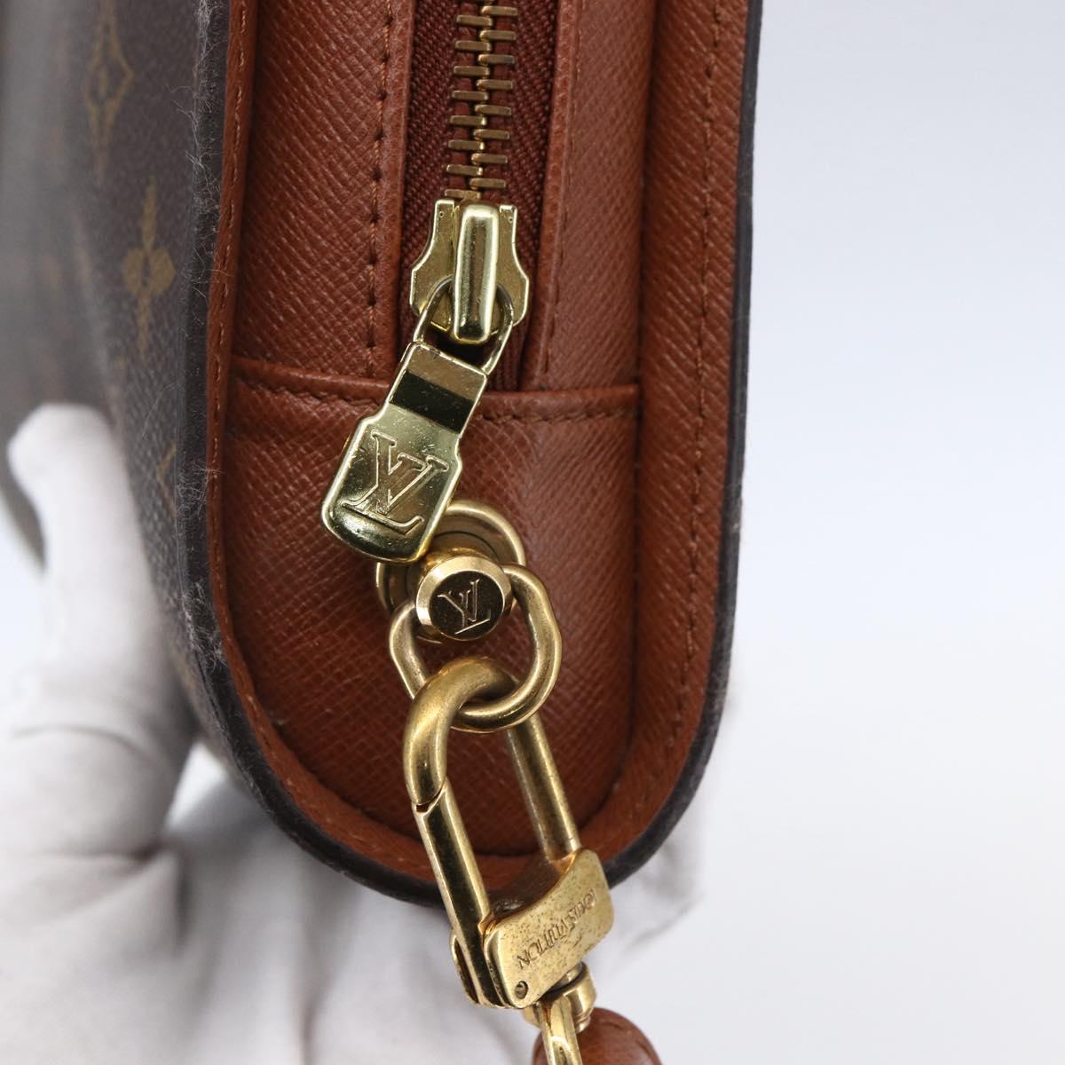 LOUIS VUITTON Monogram Orsay Clutch Bag M51790 LV Auth BA7877