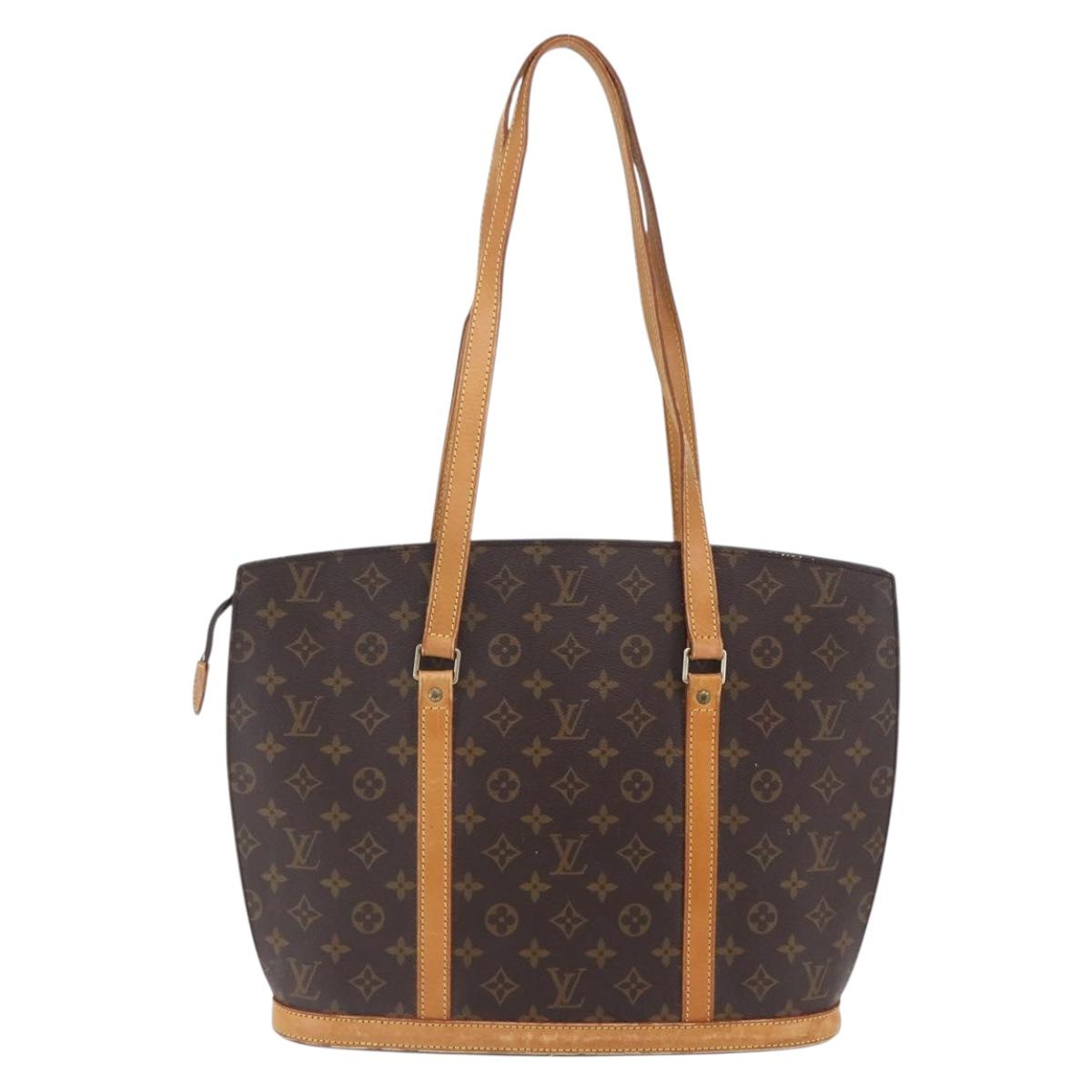 LOUIS VUITTON Monogram Babylone Tote Bag M51102 LV Auth BA7879