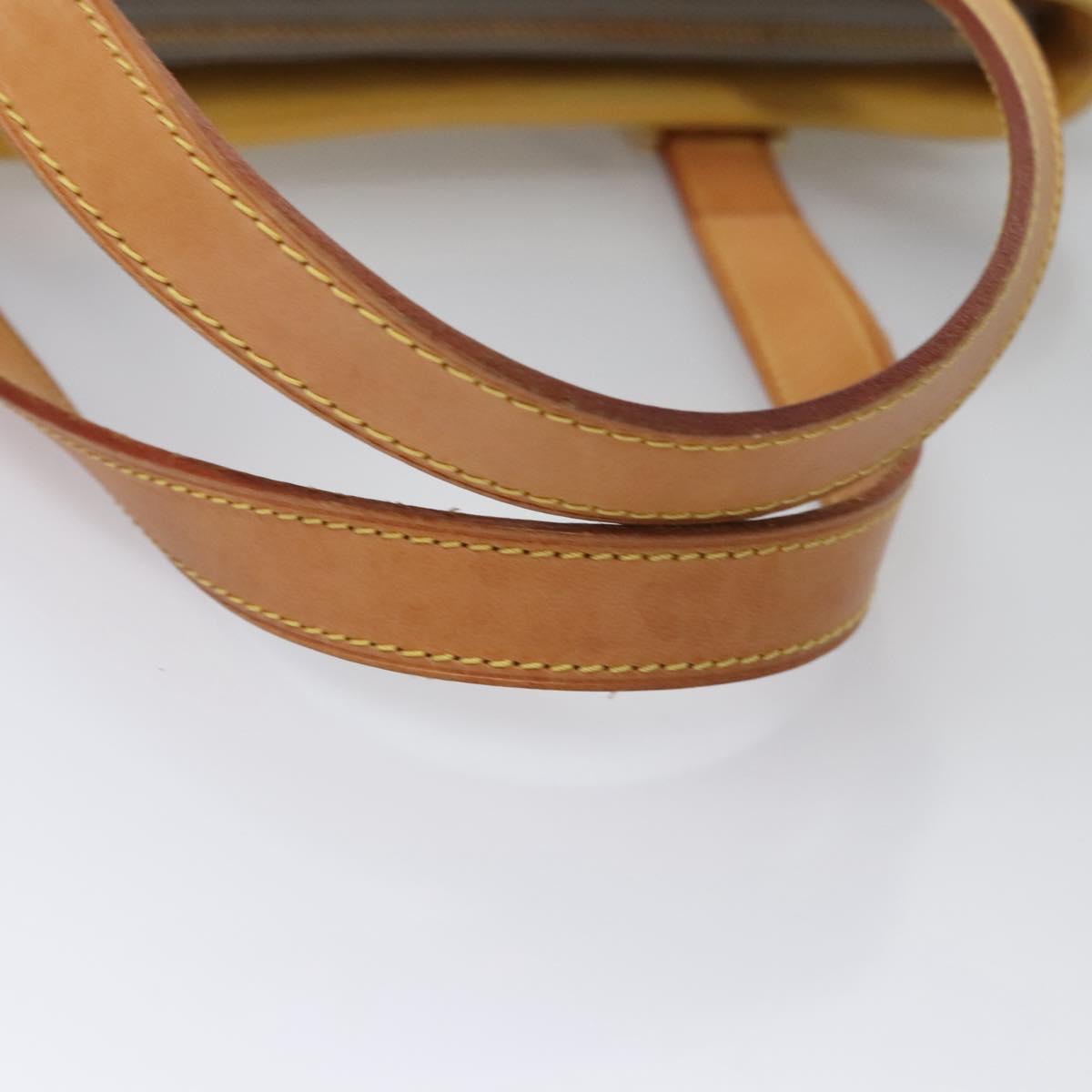 LOUIS VUITTON Monogram Vernis Houston Hand Bag Baby Blue M91005 LV Auth BA788