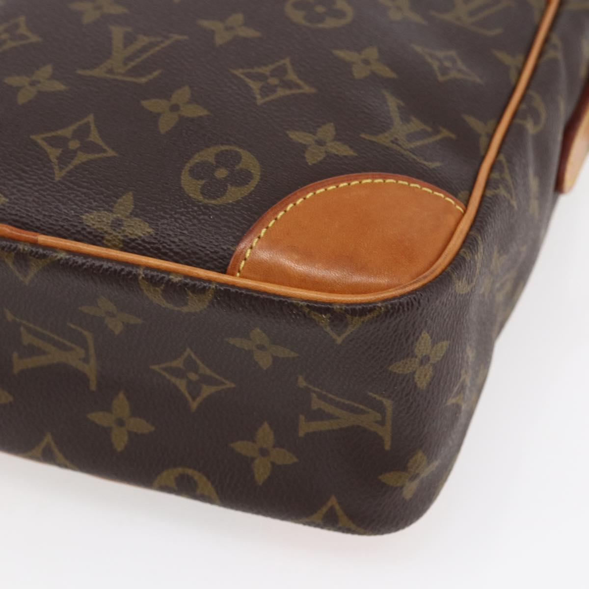 LOUIS VUITTON Monogram Danube MM Shoulder Bag M45264 LV Auth BA7880