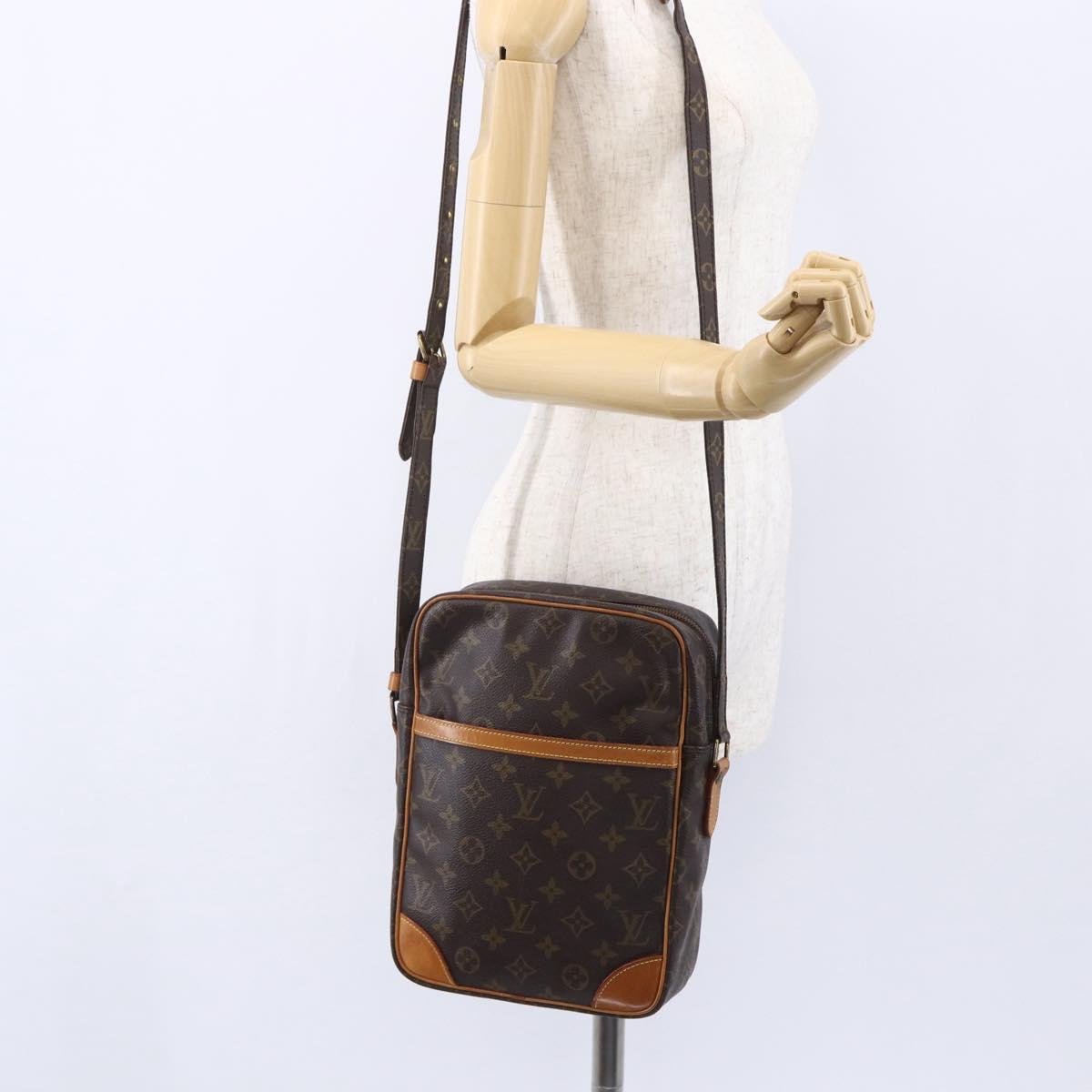 LOUIS VUITTON Monogram Danube MM Shoulder Bag M45264 LV Auth BA7880