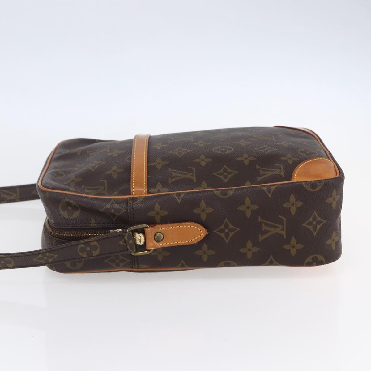 LOUIS VUITTON Monogram Danube MM Shoulder Bag M45264 LV Auth BA7880