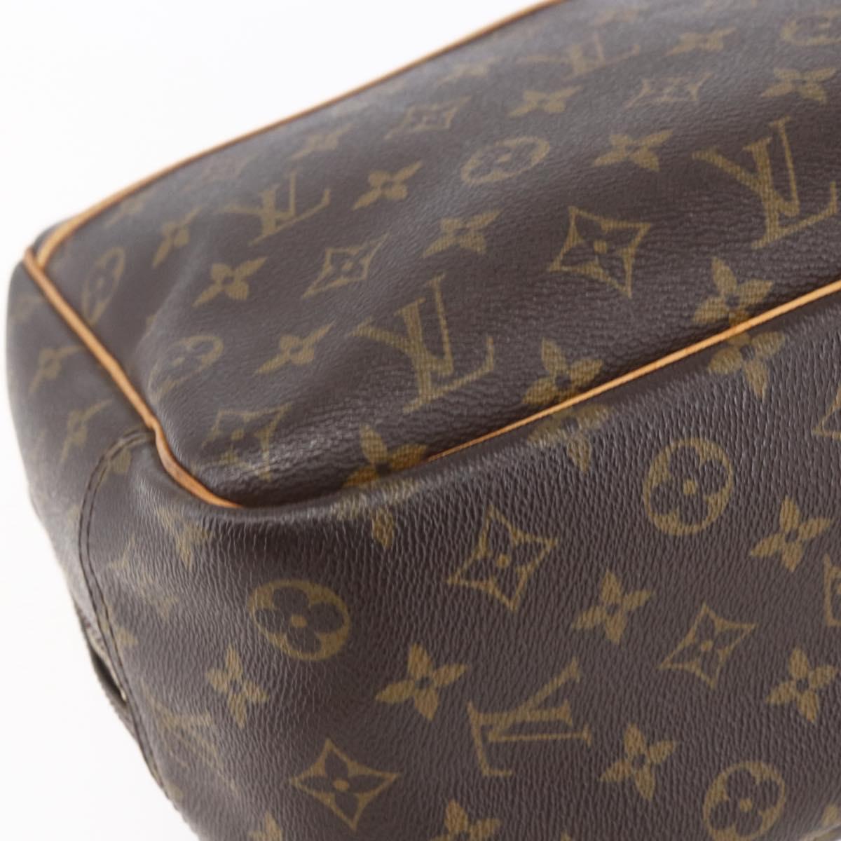 LOUIS VUITTON Monogram Deauville Hand Bag M47270 LV Auth BA7882