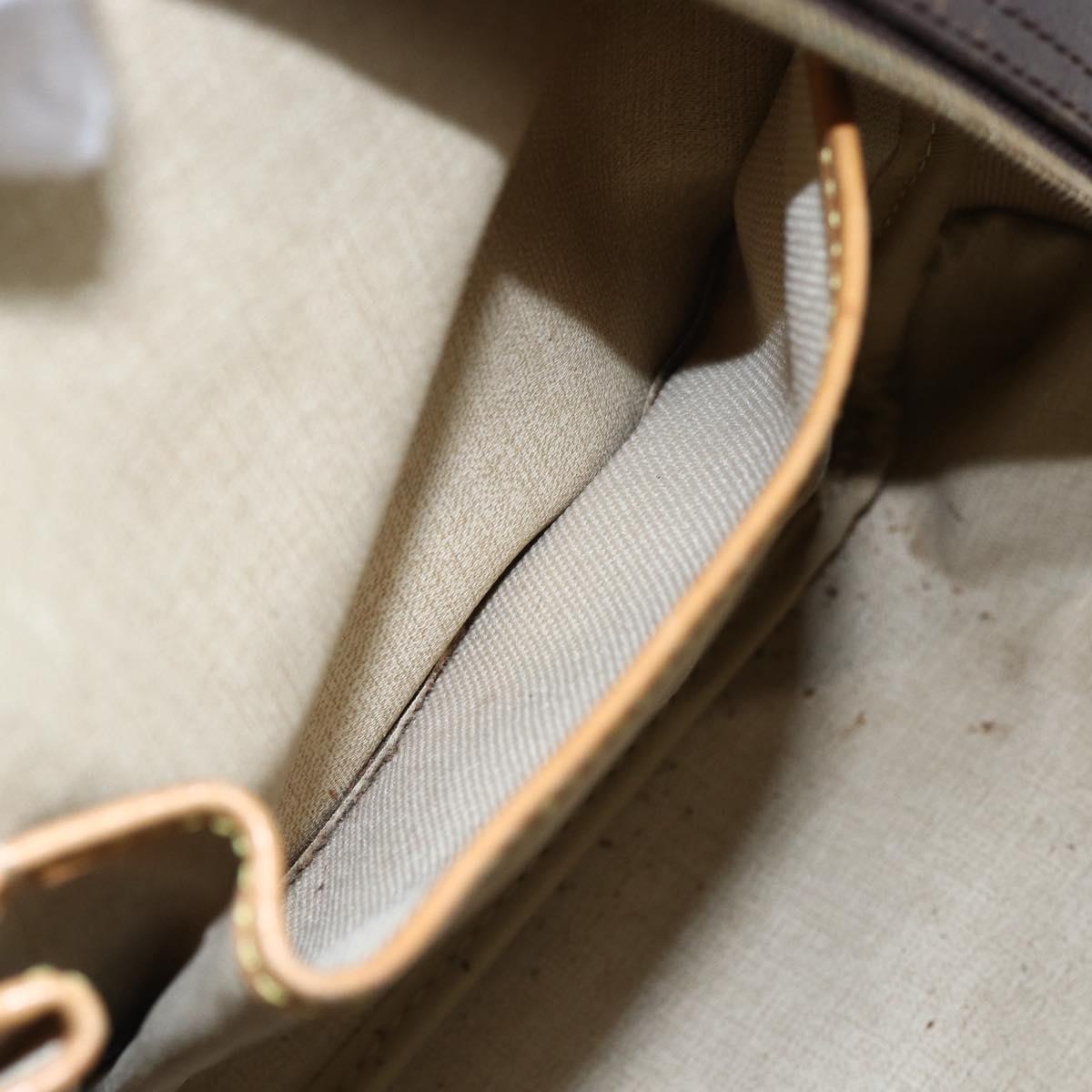 LOUIS VUITTON Monogram Deauville Hand Bag M47270 LV Auth BA7882