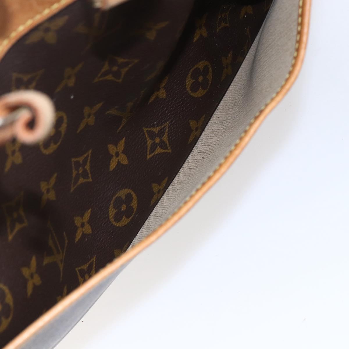 LOUIS VUITTON Monogram Deauville Hand Bag M47270 LV Auth BA7882
