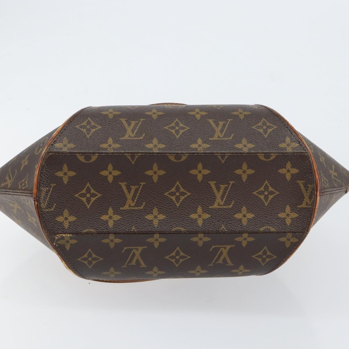 LOUIS VUITTON Monogram Ellipse MM Hand Bag M51126 LV Auth BA7886