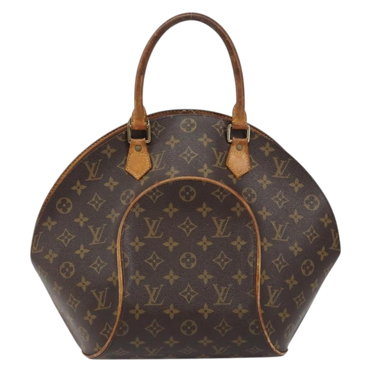 LOUIS VUITTON Monogram Ellipse MM Hand Bag M51126 LV Auth BA7886