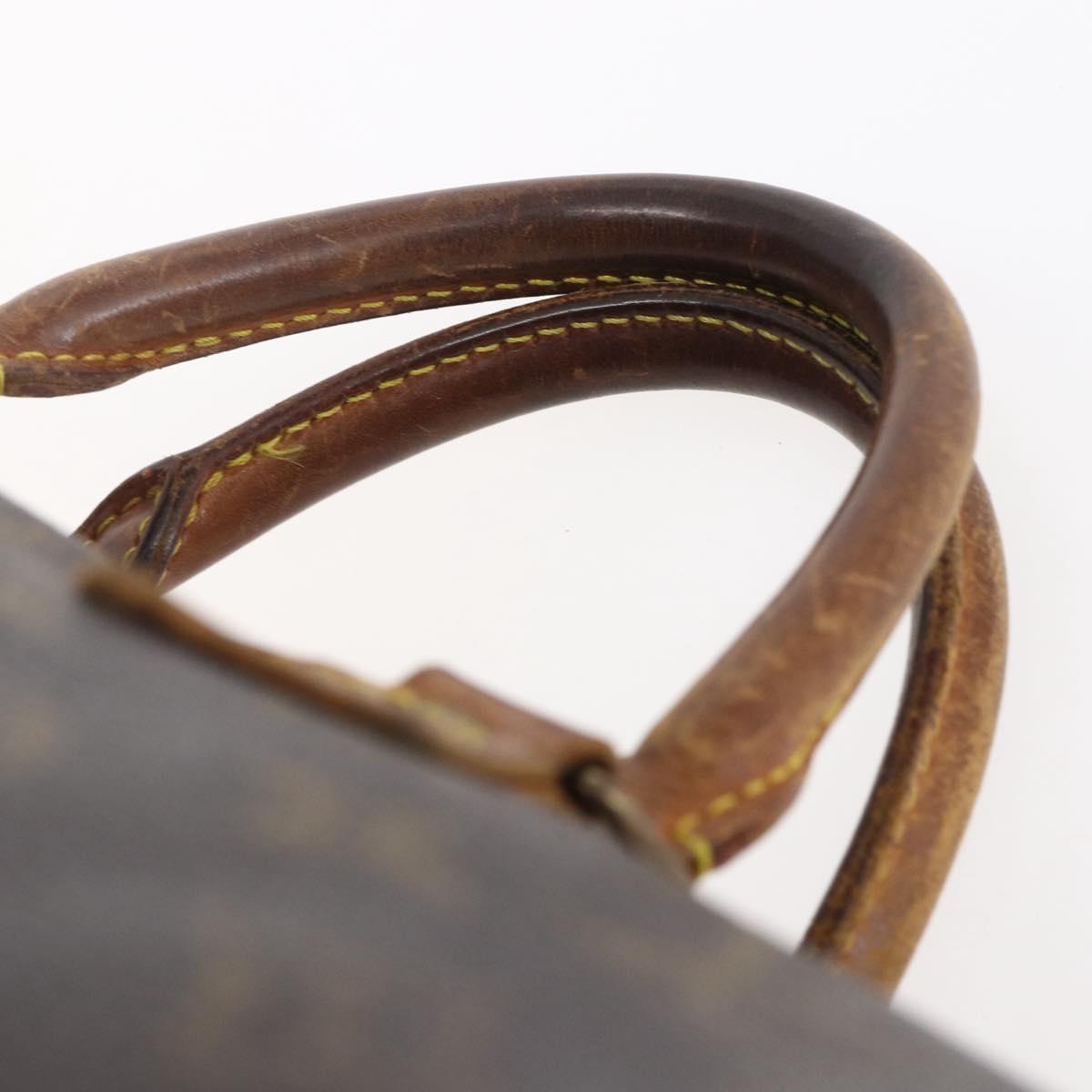 LOUIS VUITTON Monogram Speedy 30 Hand Bag M41526 LV Auth BA7889