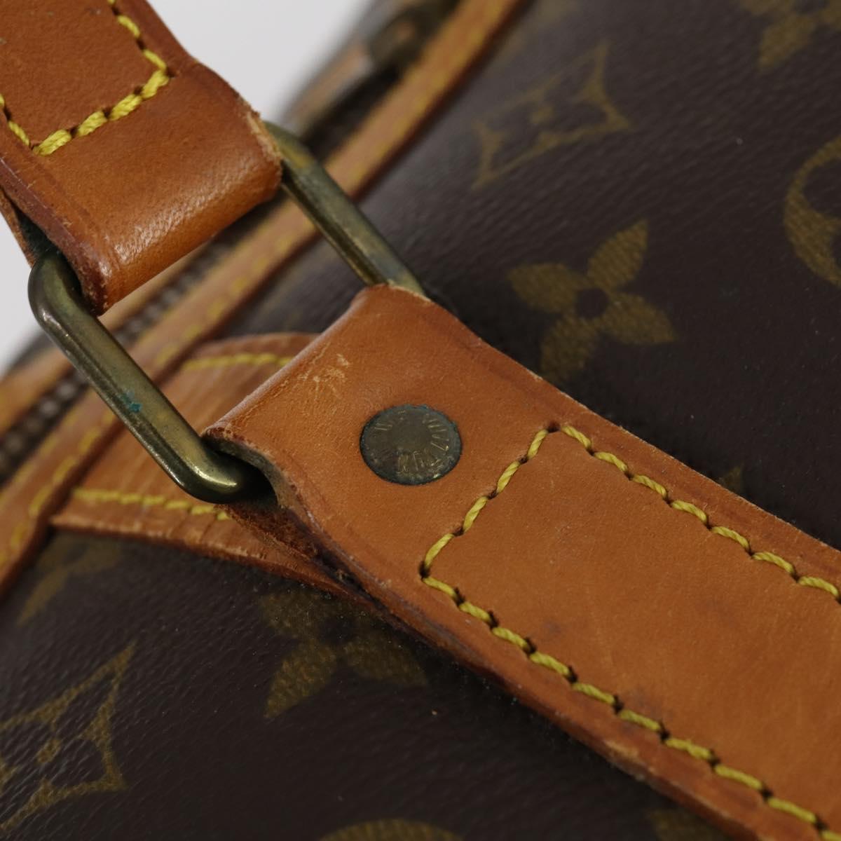 LOUIS VUITTON Monogram Sac Souple 55 Boston Bag M41622 LV Auth BA7892