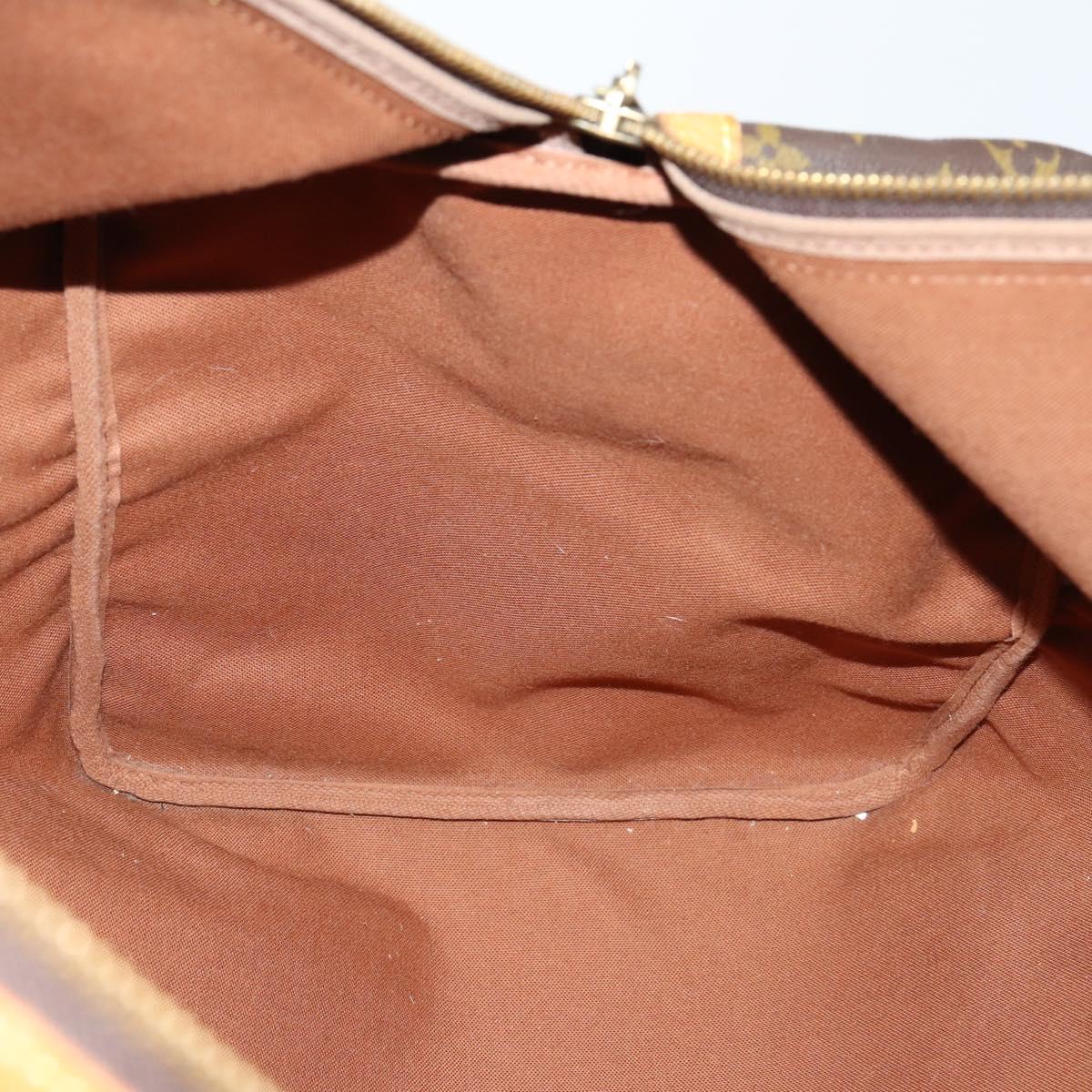 LOUIS VUITTON Monogram Sac Souple 55 Boston Bag M41622 LV Auth BA7892