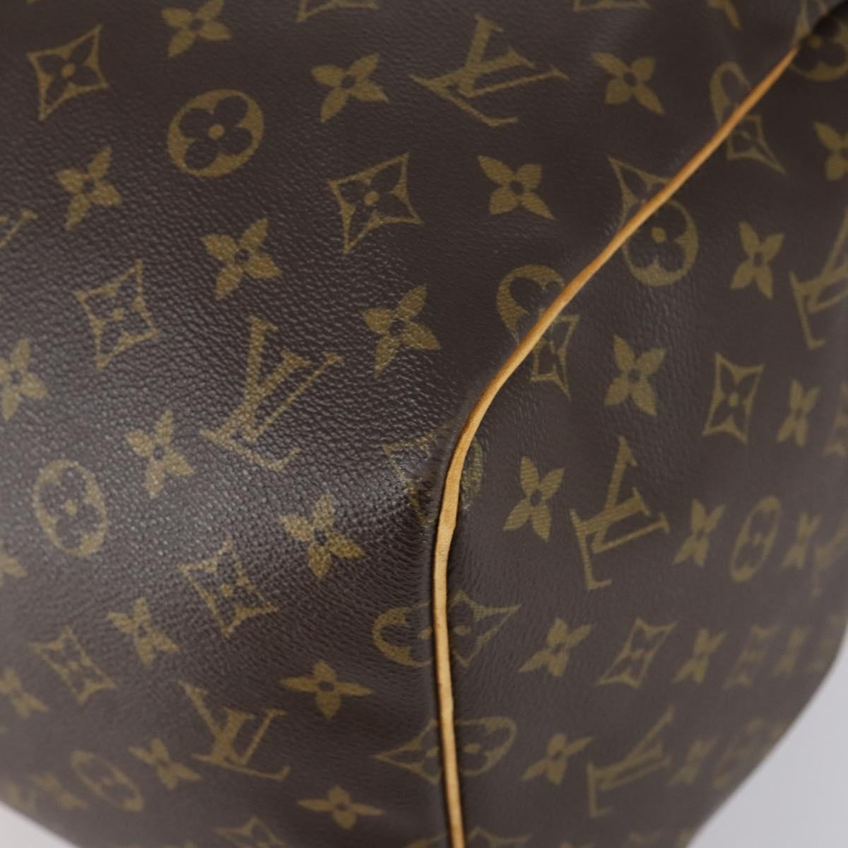 LOUIS VUITTON Monogram Keepall 55 Boston Bag M41424 LV Auth BA7893