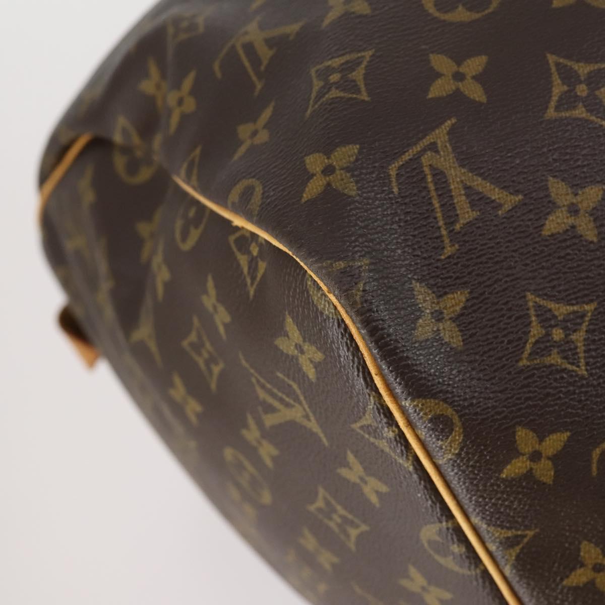 LOUIS VUITTON Monogram Keepall 55 Boston Bag M41424 LV Auth BA7893