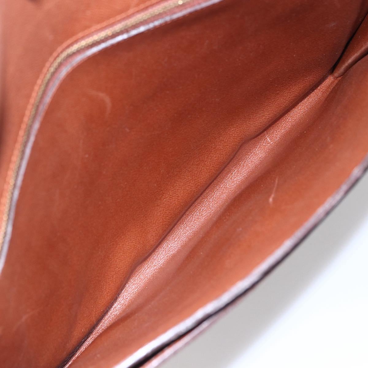 LOUIS VUITTON Monogram Posh Ministor Briefcase M53445 LV Auth BA7896