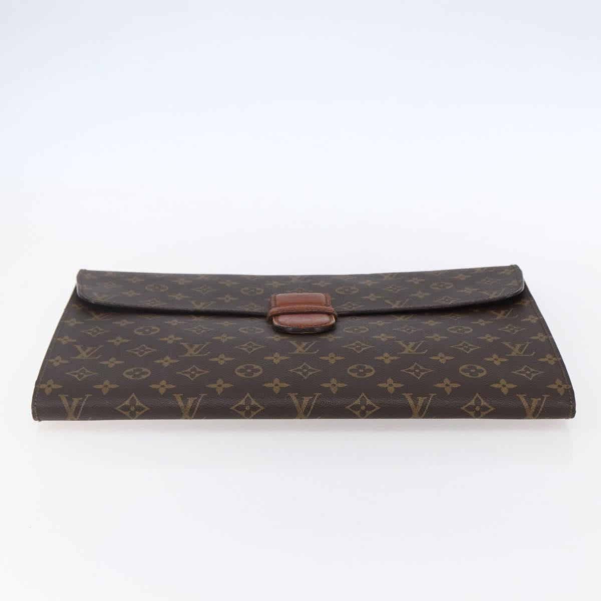LOUIS VUITTON Monogram Posh Ministor Briefcase M53445 LV Auth BA7896