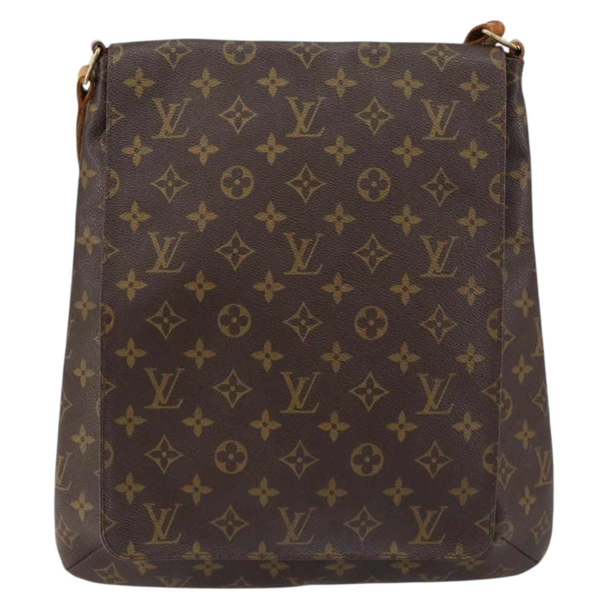 LOUIS VUITTON Monogram Musette Shoulder Bag M51256 LV Auth BA7899