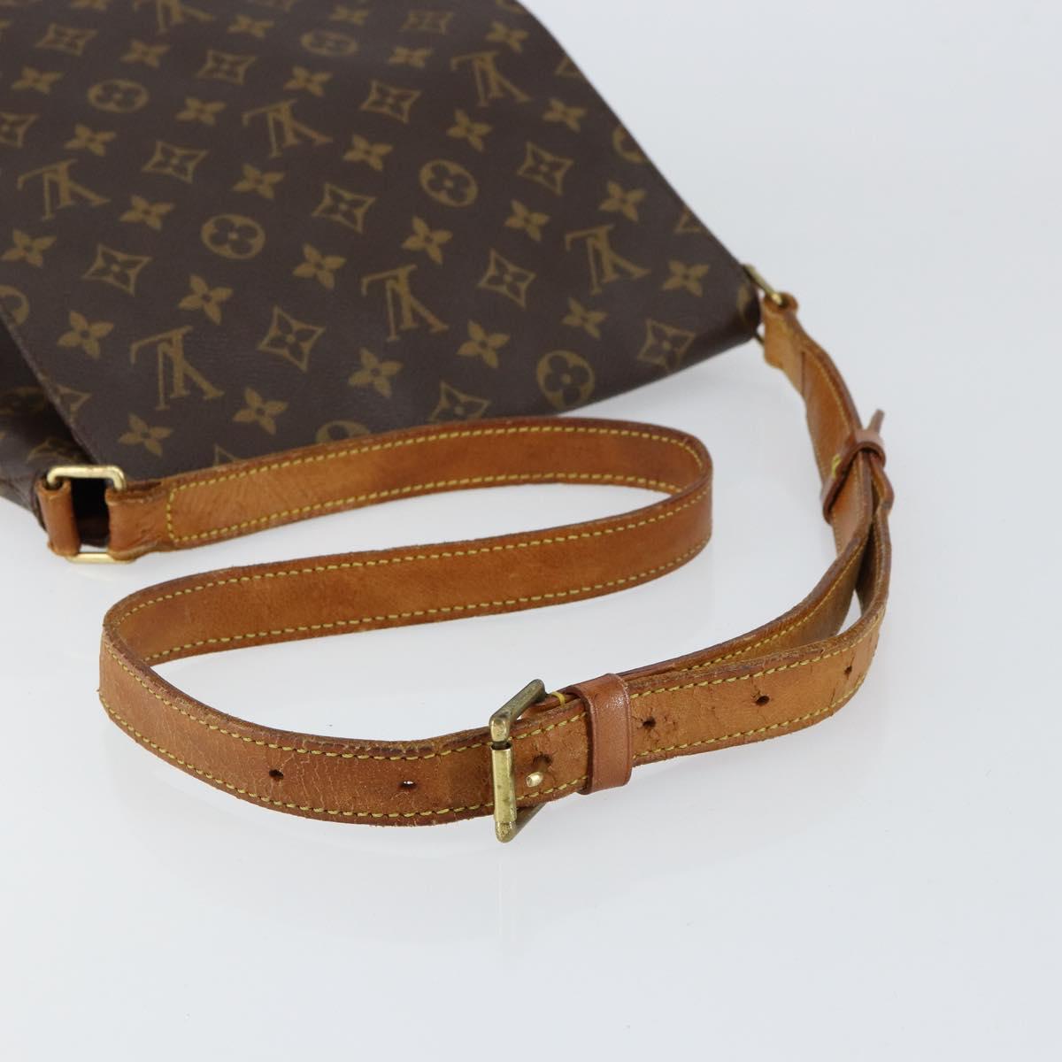 LOUIS VUITTON Monogram Musette Shoulder Bag M51256 LV Auth BA7899