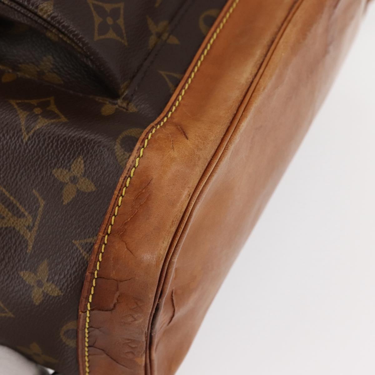 LOUIS VUITTON Monogram Montsouris GM Backpack M51135 LV Auth BA7901