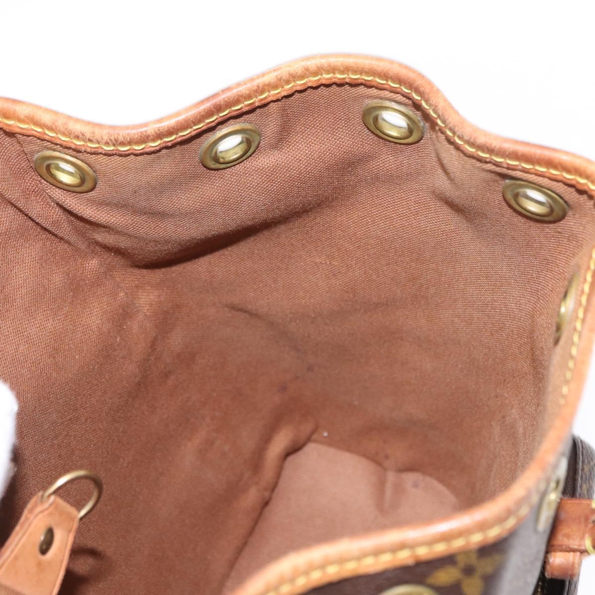 LOUIS VUITTON Monogram Montsouris PM Backpack M51137 LV Auth BA7902