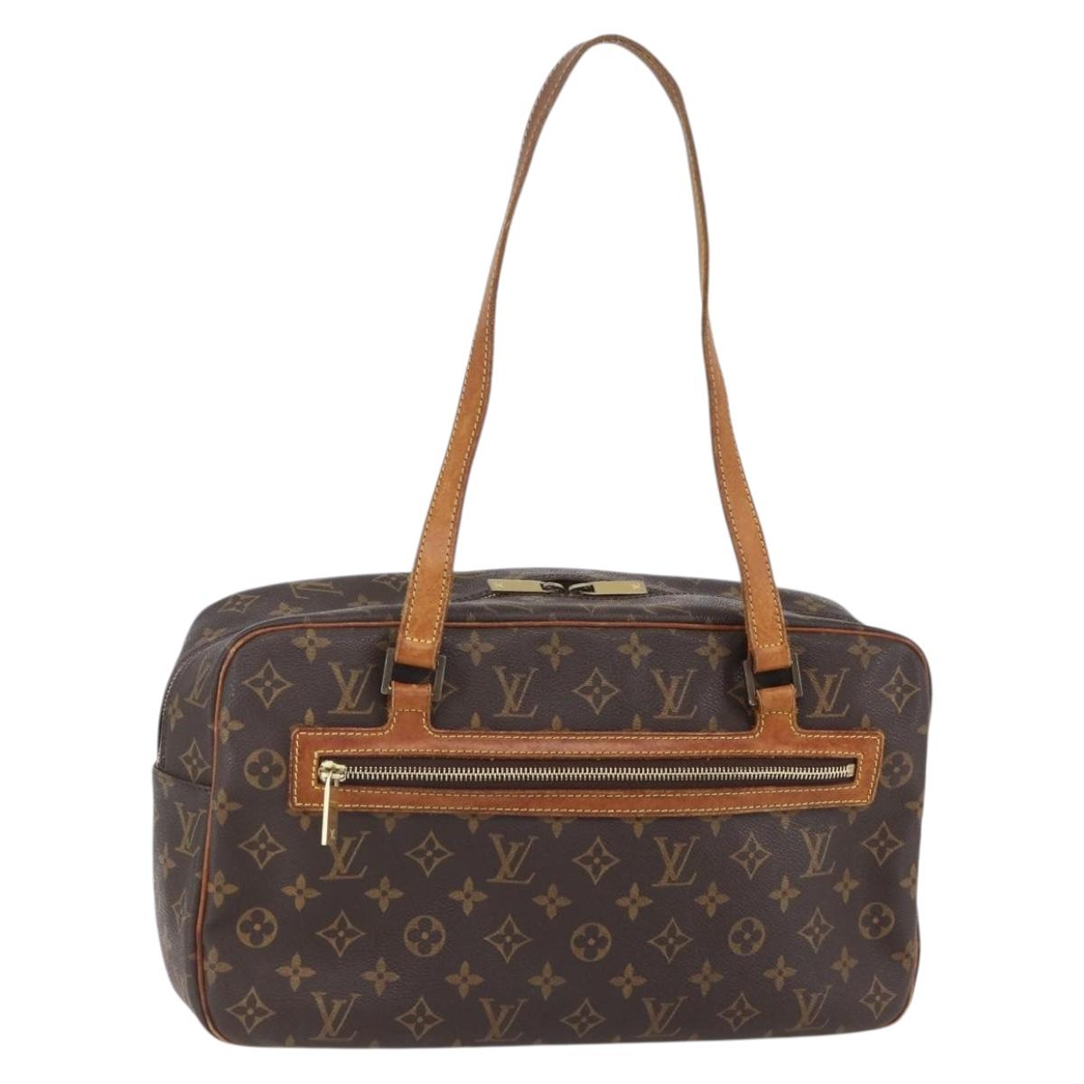 LOUIS VUITTON Monogram Cite GM Hand Bag M51181 LV Auth BA7905