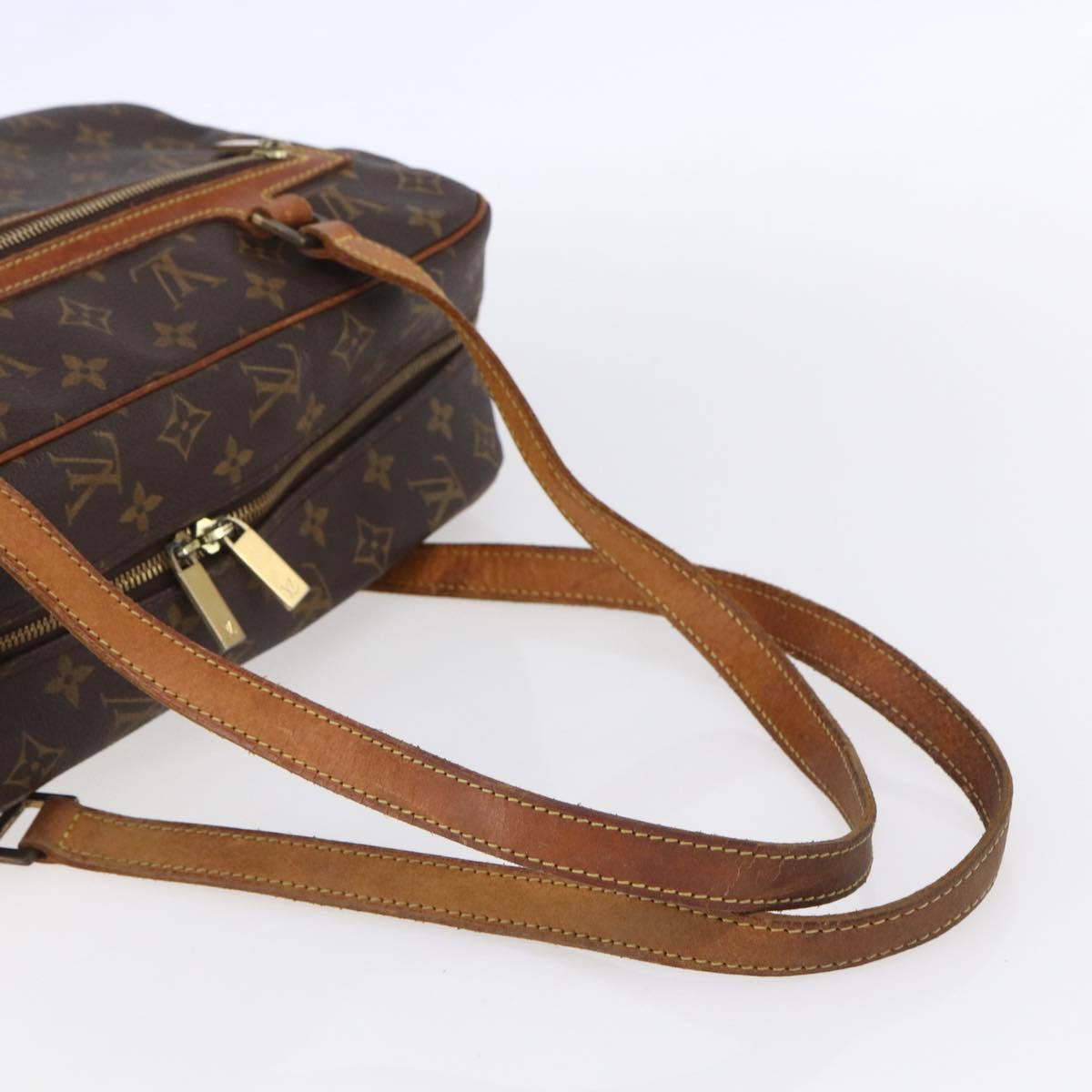 LOUIS VUITTON Monogram Cite GM Hand Bag M51181 LV Auth BA7905