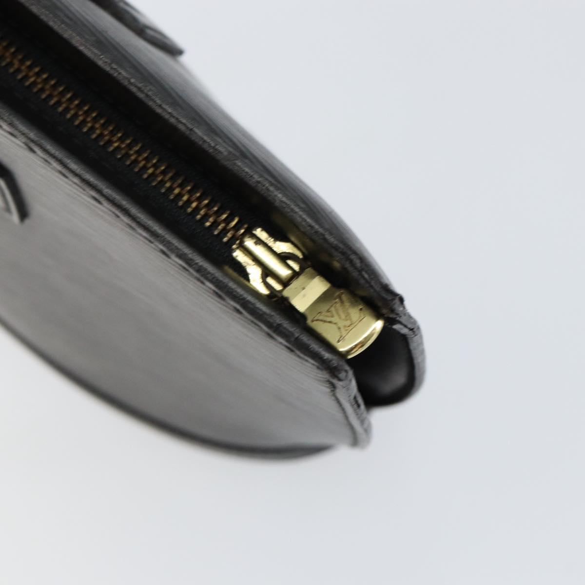 LOUIS VUITTON Epi Saint Jacques Hand Bag Black M52272 LV Auth BA7918