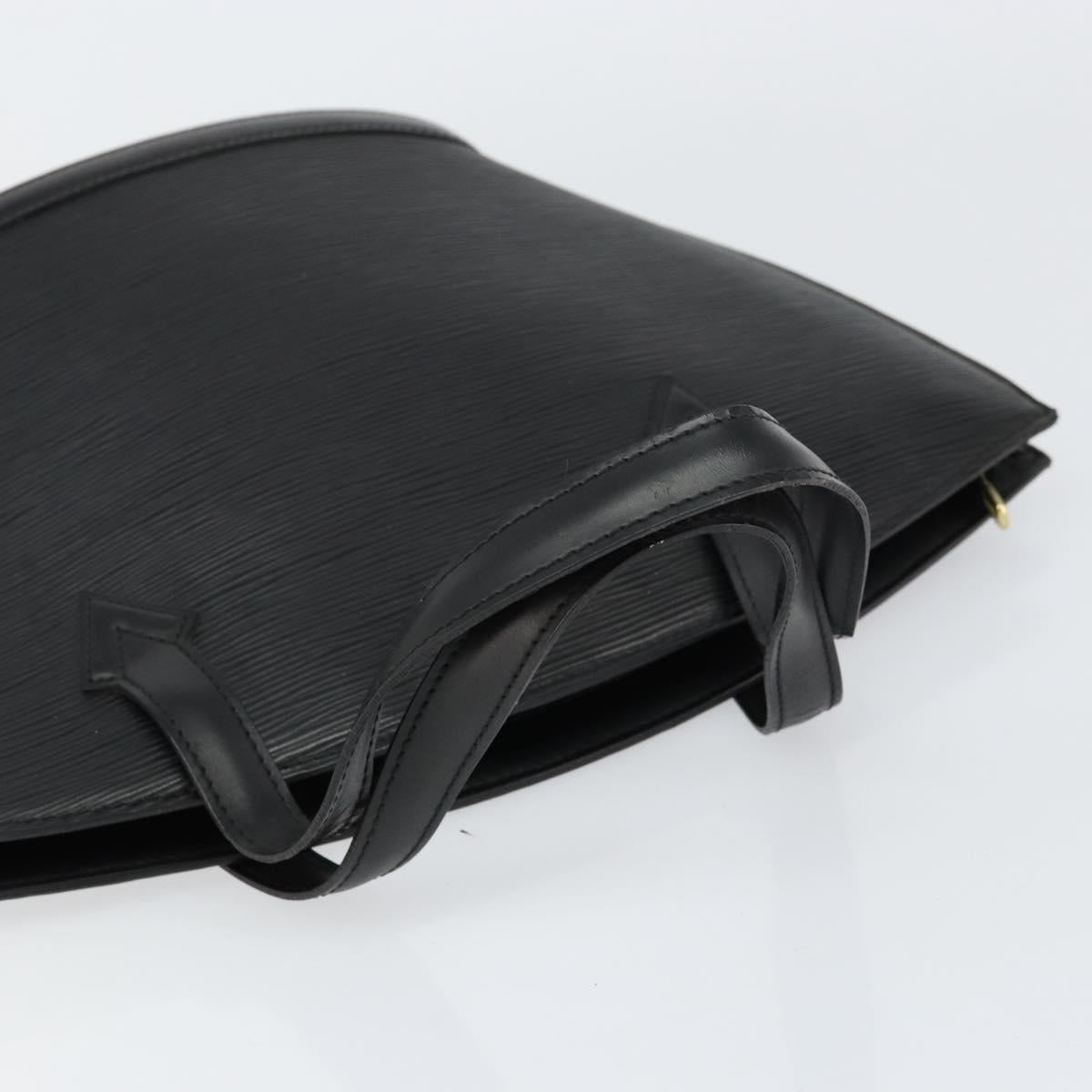 LOUIS VUITTON Epi Saint Jacques Hand Bag Black M52272 LV Auth BA7918