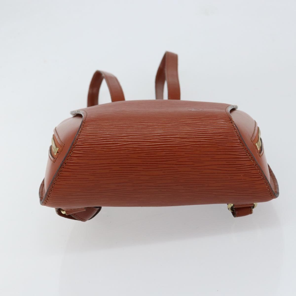 LOUIS VUITTON Epi Mabillon Backpack Brown M52233 LV Auth BA7920