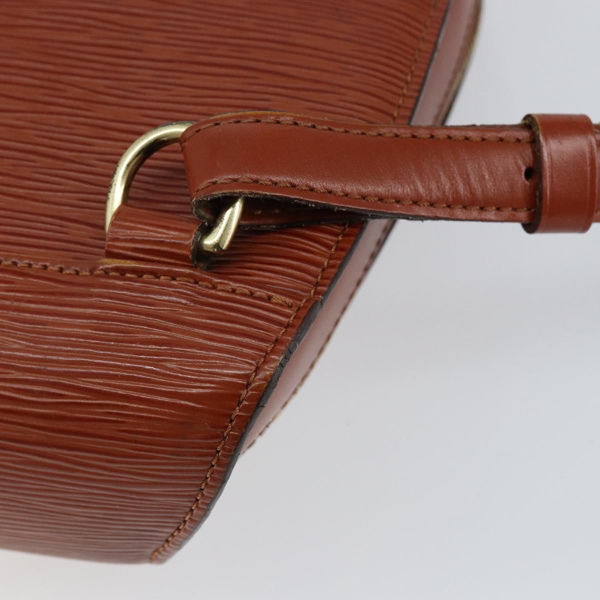 LOUIS VUITTON Epi Mabillon Backpack Brown M52233 LV Auth BA7920