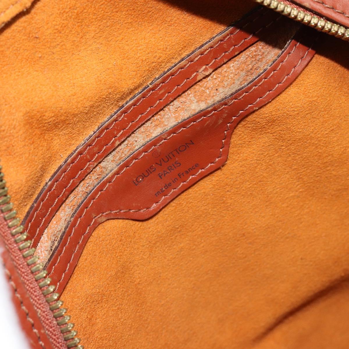 LOUIS VUITTON Epi Mabillon Backpack Brown M52233 LV Auth BA7920