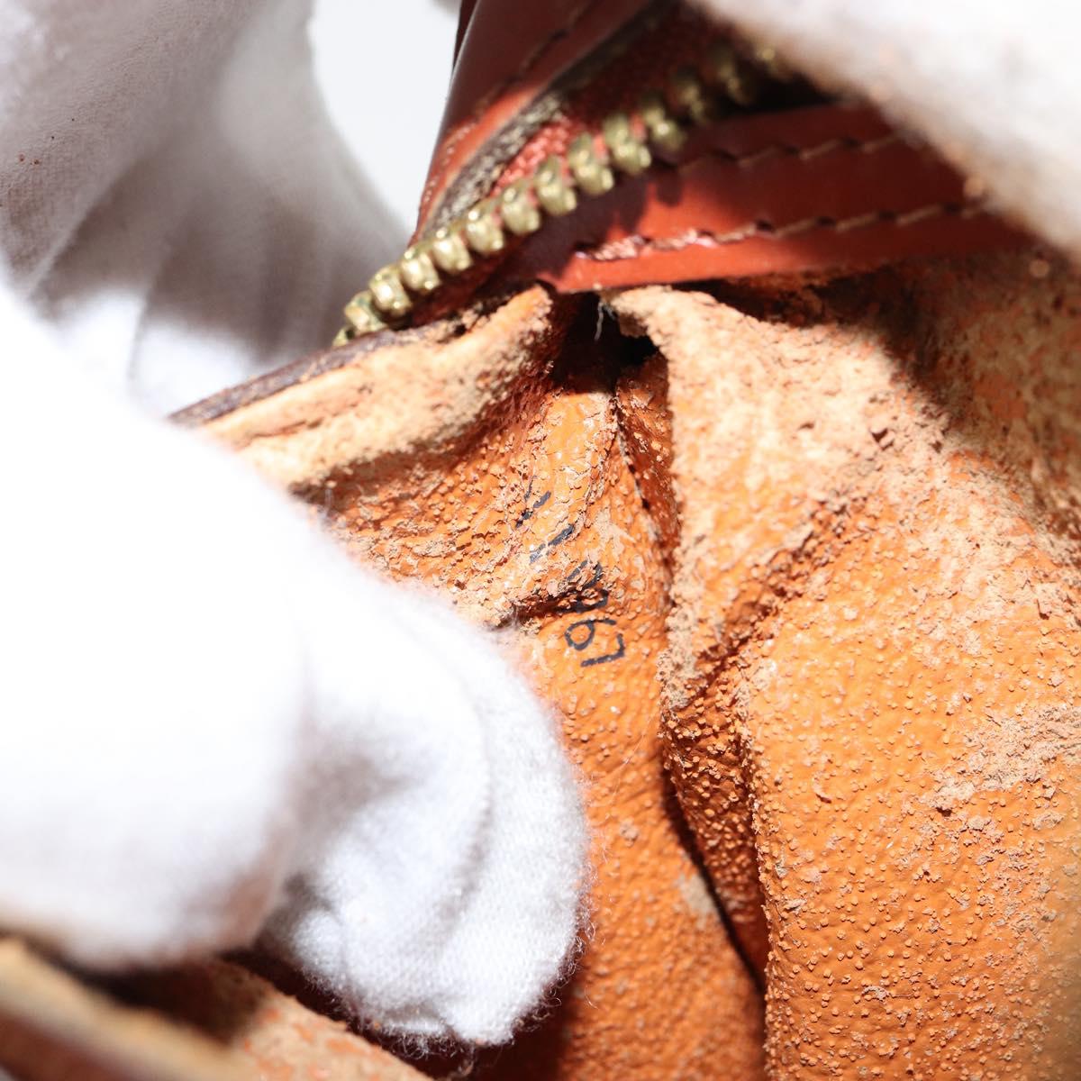 LOUIS VUITTON Epi Mabillon Backpack Brown M52233 LV Auth BA7920