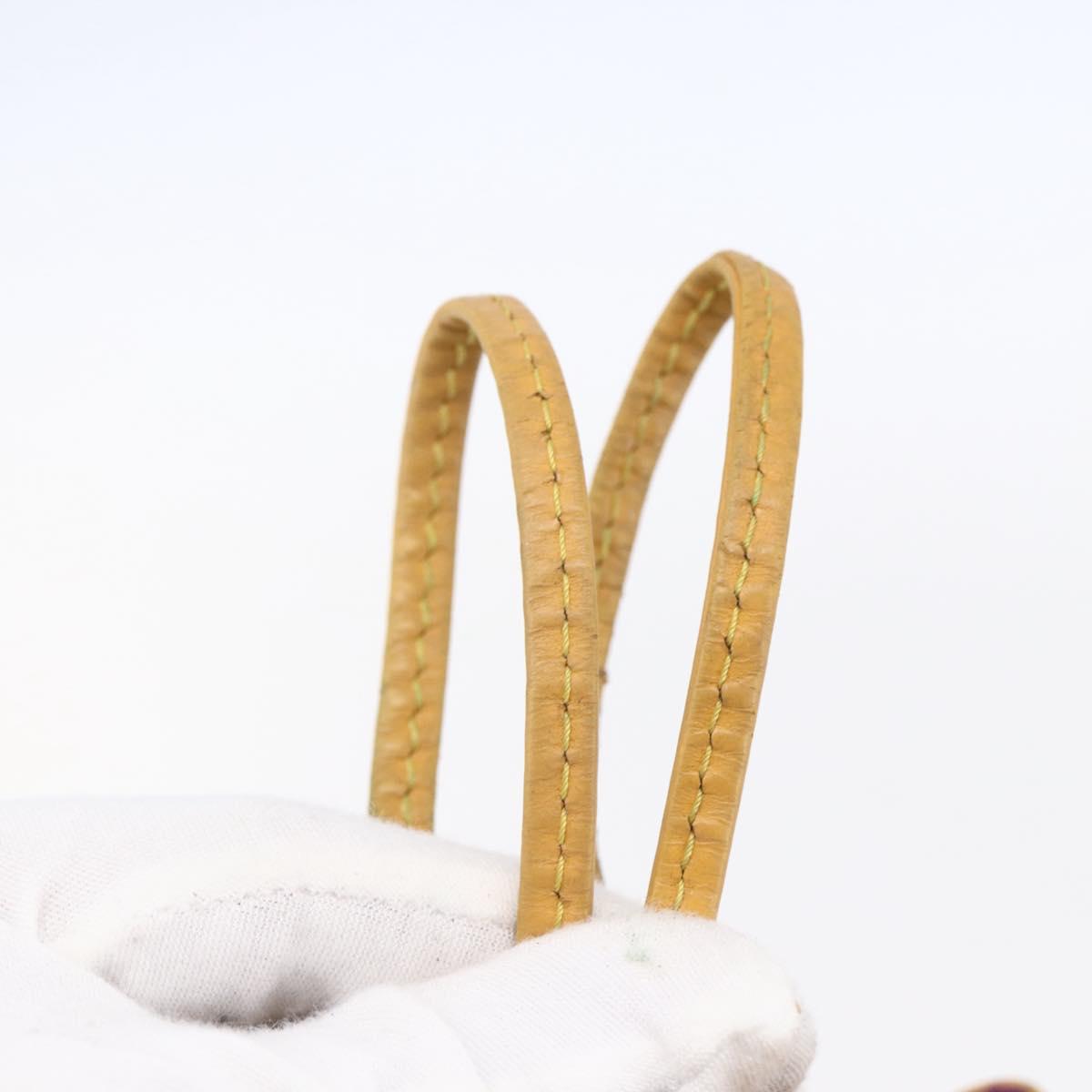 LOUIS VUITTON Epi Petit Noe Shoulder Bag Yellow M44109 LV Auth BA7921