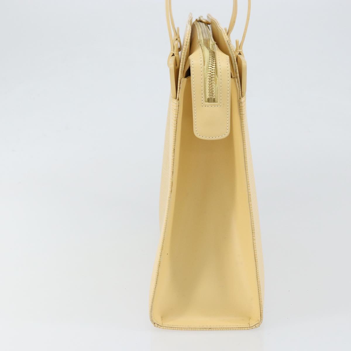 LOUIS VUITTON Epi Croisette PM Tote Bag Vanilla M5249A LV Auth BA7922