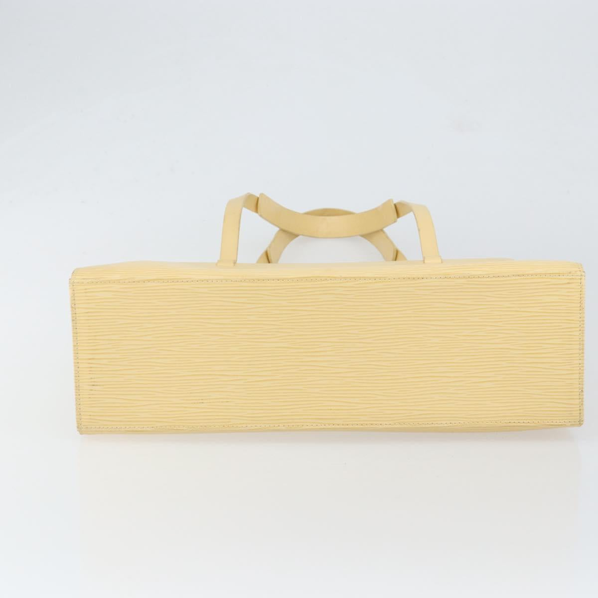 LOUIS VUITTON Epi Croisette PM Tote Bag Vanilla M5249A LV Auth BA7922