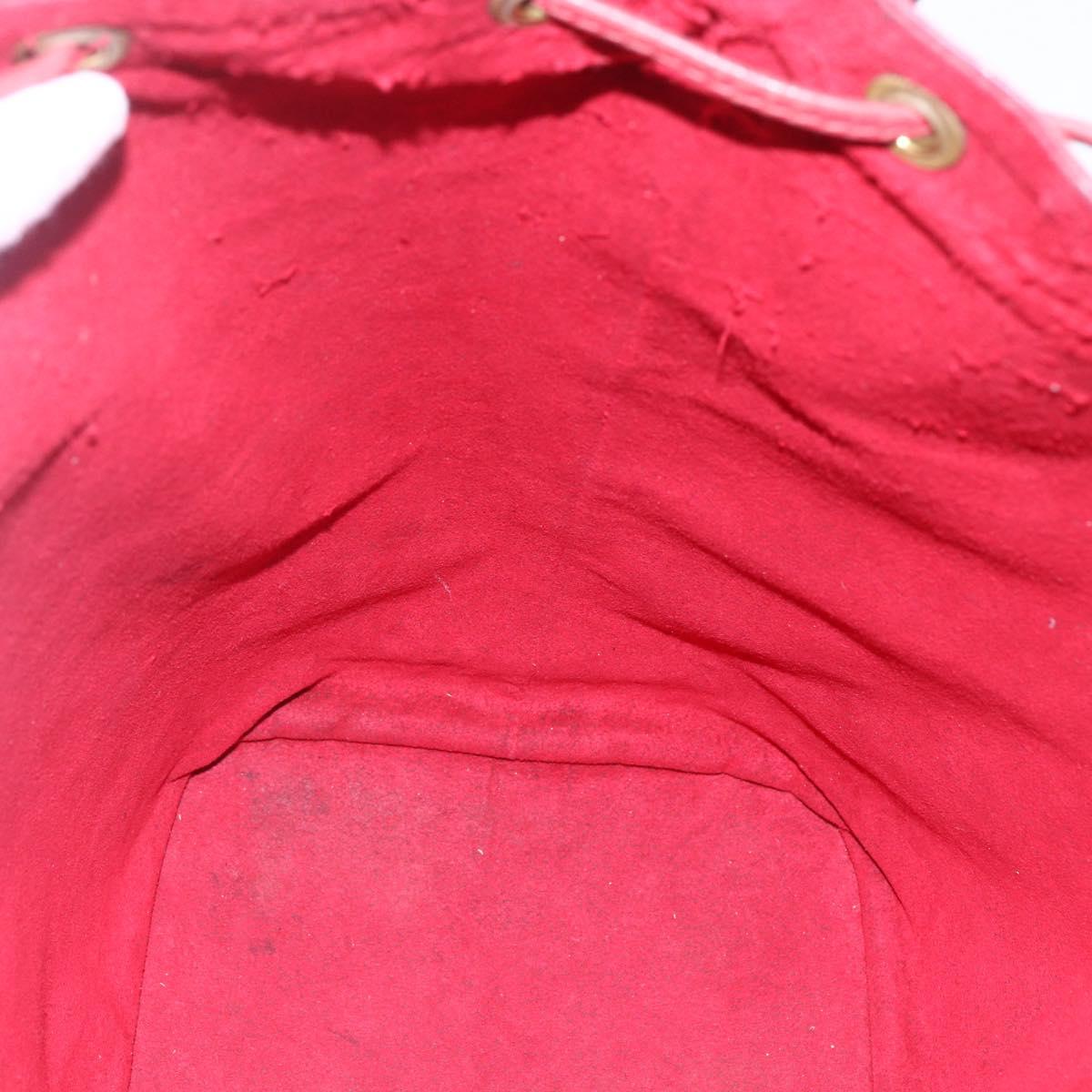 LOUIS VUITTON Epi Noe Shoulder Bag Red M44007 LV Auth BA7925