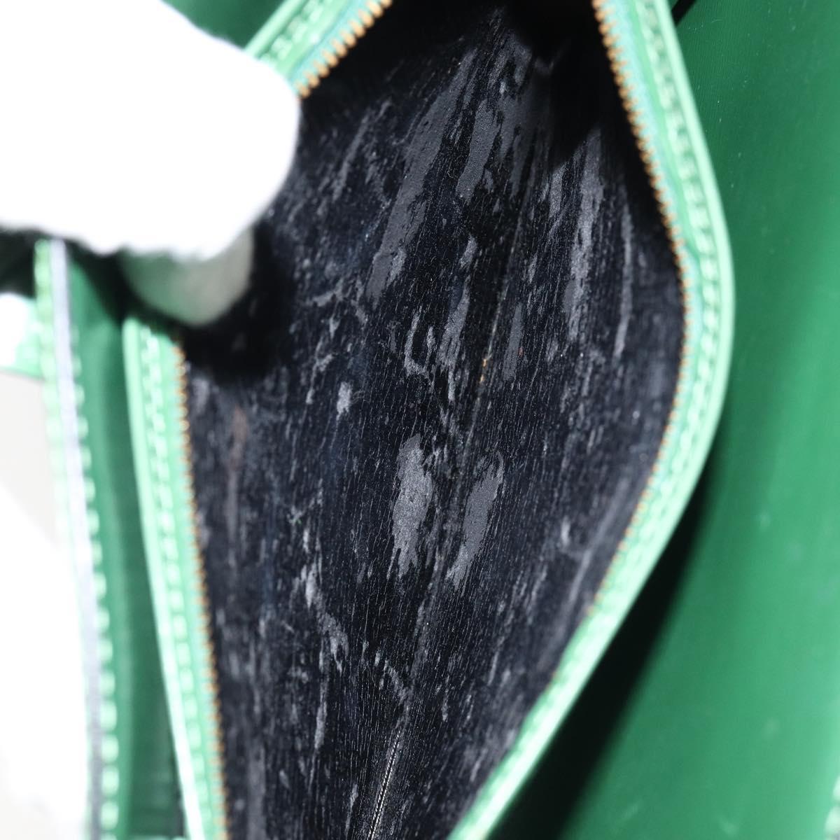 LOUIS VUITTON Epi Capuchin Shoulder Bag Green M52344 LV Auth BA7926