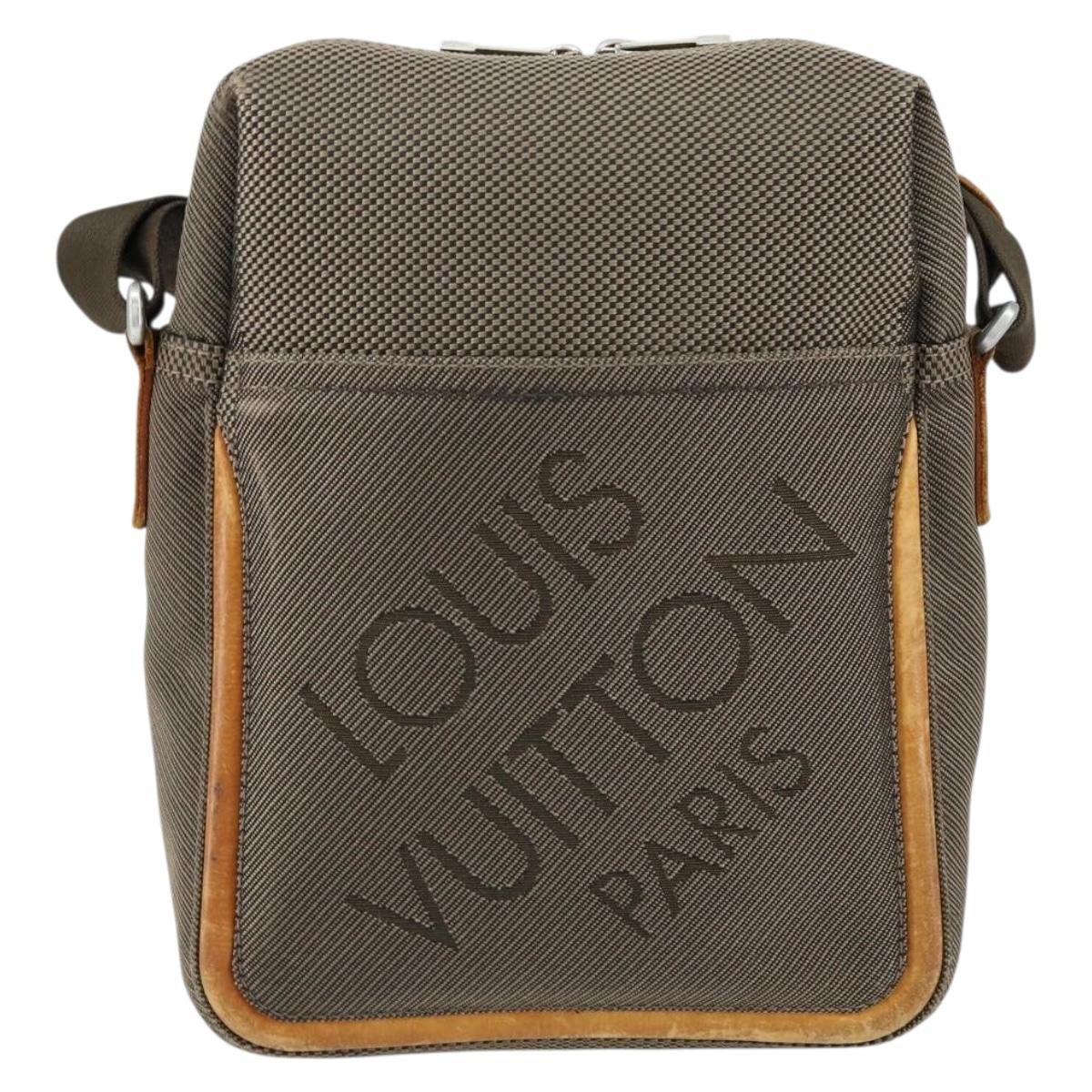 LOUIS VUITTON Damier Geant Sitadan NM Shoulder Bag Brown Tail M93224 Auth BA7929