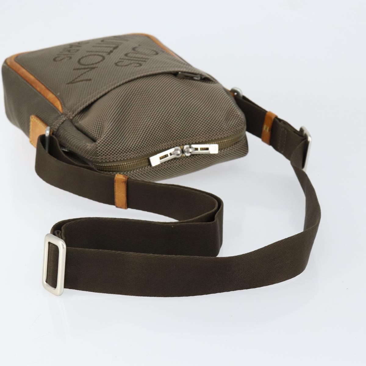 LOUIS VUITTON Damier Geant Sitadan NM Shoulder Bag Brown Tail M93224 Auth BA7929