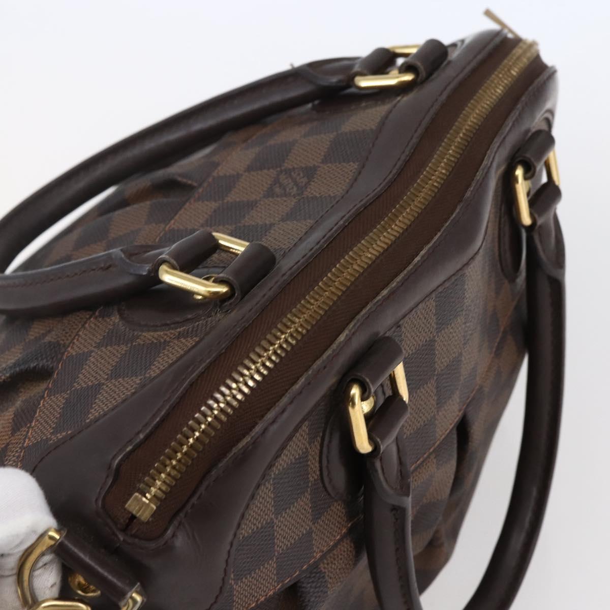 LOUIS VUITTON Damier Ebene Trevi GM Hand Bag 2way N51998 LV Auth BA7932