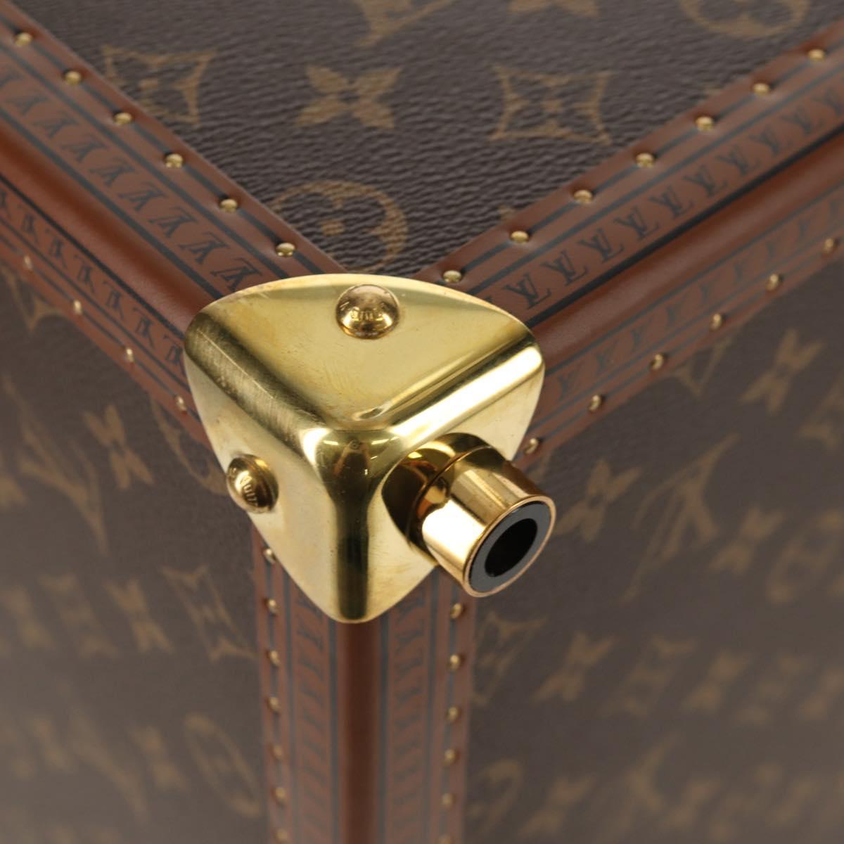 LOUIS VUITTON Monogram Shoes Box Hand Bag M11432 LV Auth BA7936M