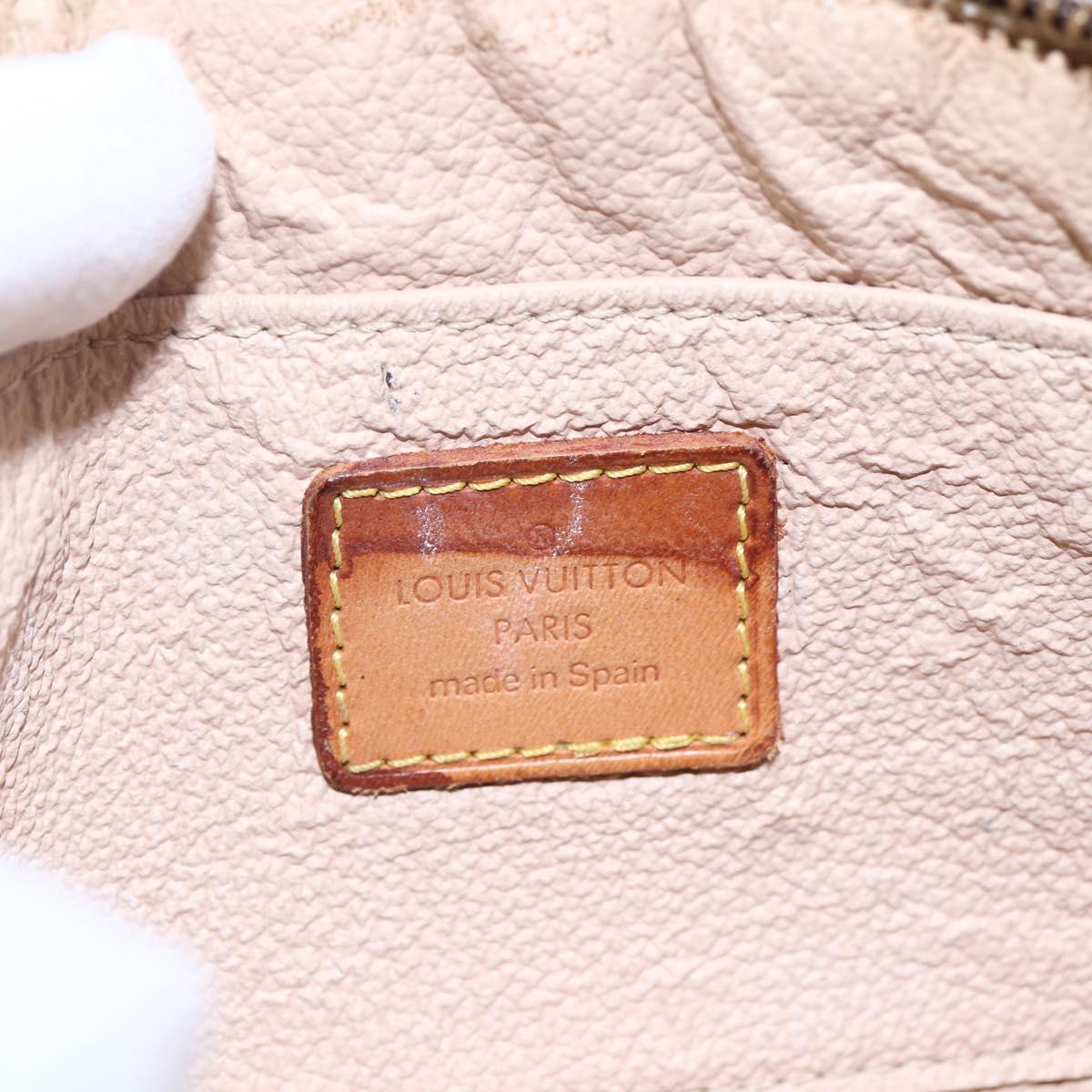 LOUIS VUITTON Monogram Pochette Cosmetic PM Cosmetic Pouch M47515 LV Auth BA7940