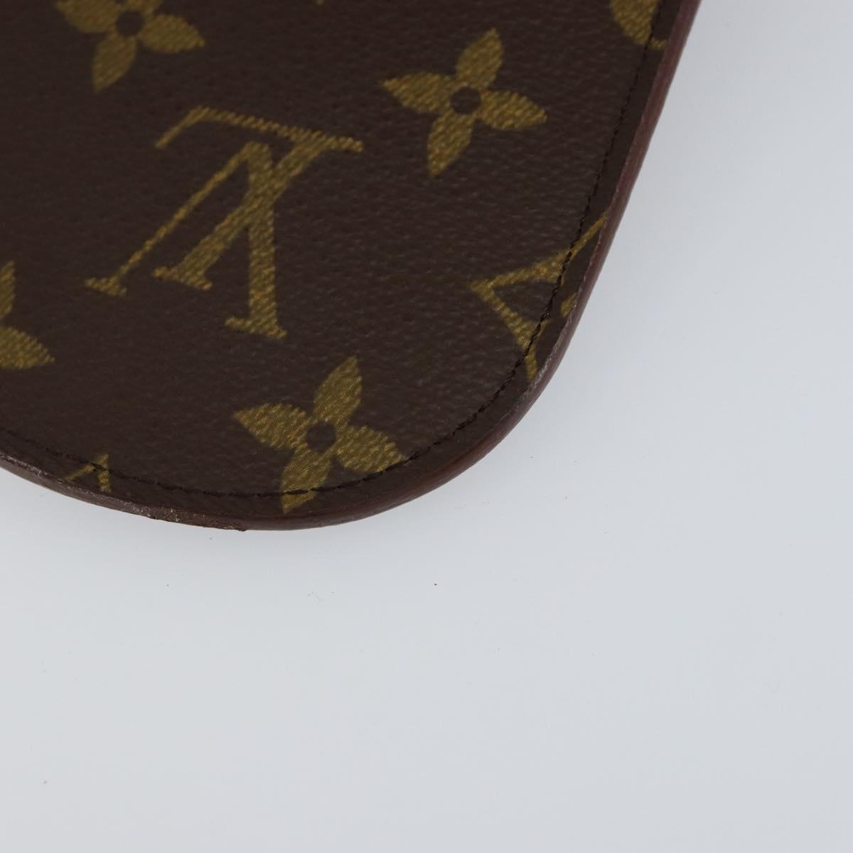 LOUIS VUITTON Monogram Etui Lunette Rabat Glasses Case M62970 LV Auth BA7946