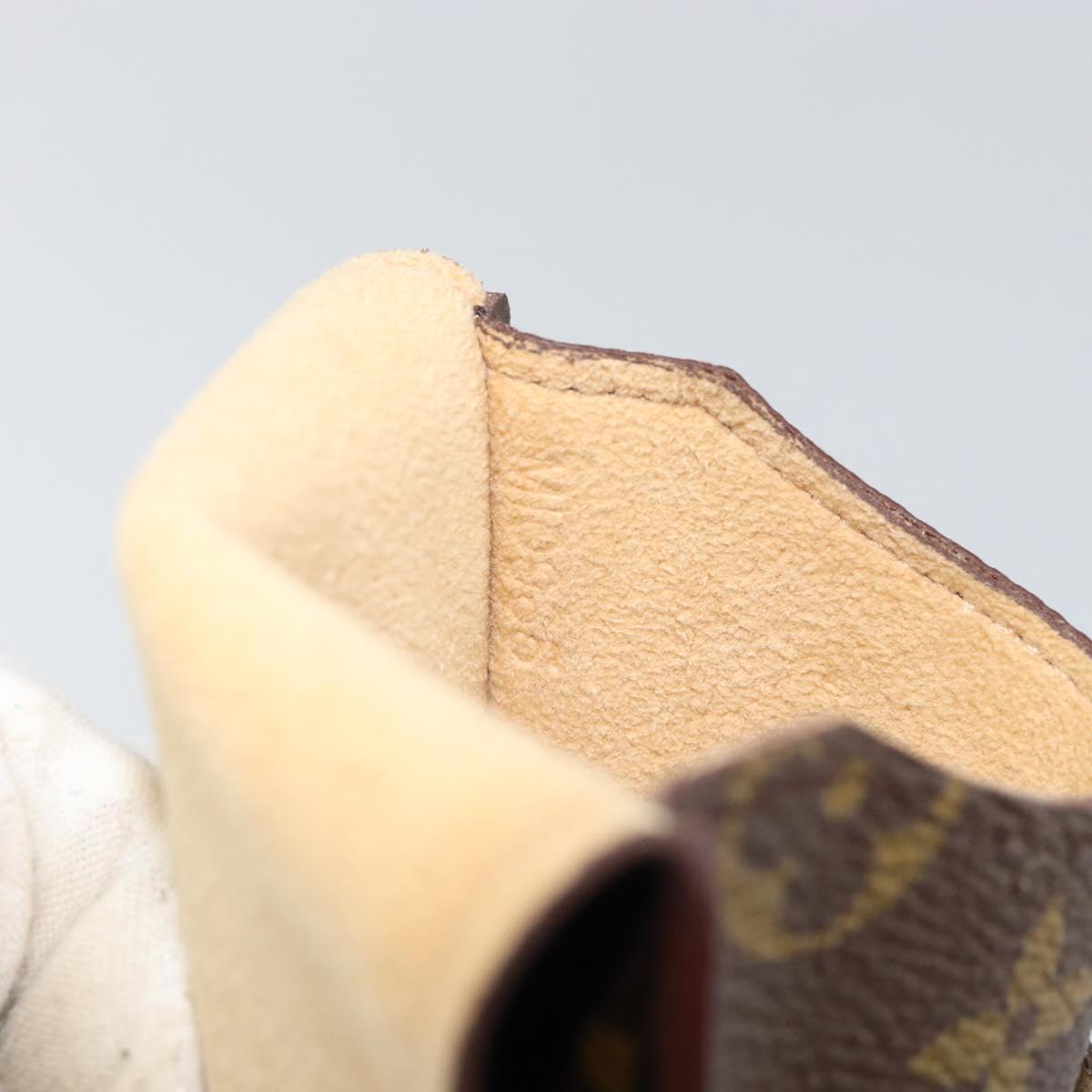 LOUIS VUITTON Monogram Etui Lunette Rabat Glasses Case M62970 LV Auth BA7946