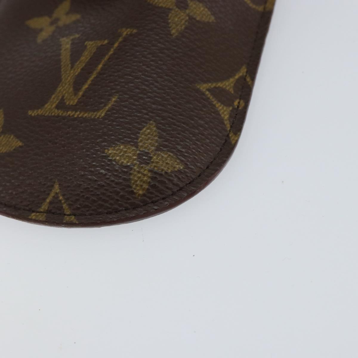 LOUIS VUITTON Monogram Etui Lunette Rabat Glasses Case M62970 LV Auth BA7946