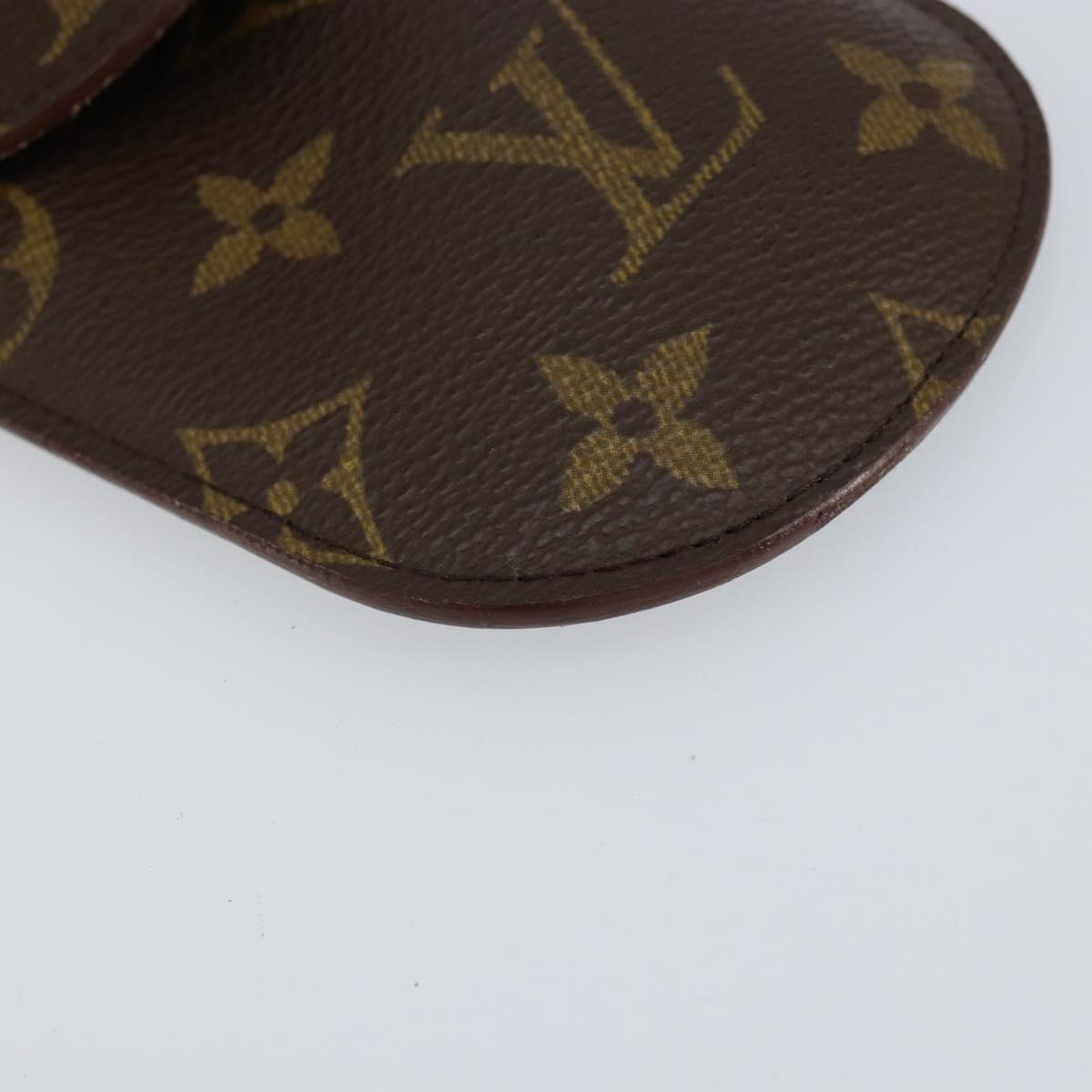 LOUIS VUITTON Monogram Etui Lunette Rabat Glasses Case M62970 LV Auth BA7946