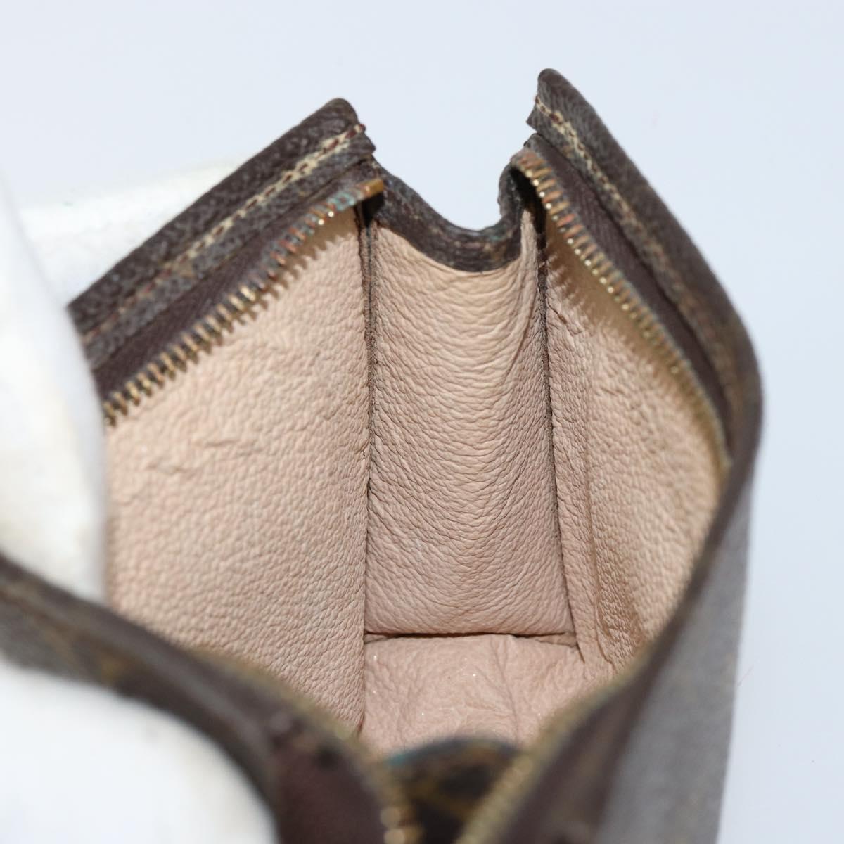 LOUIS VUITTON Monogram Poche Toilette 15 Pouch M47546 LV Auth BA7947